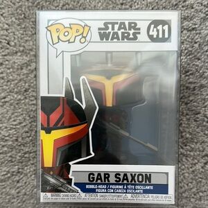 Pop Gar Saxon Figure with Red and Yellow Helmet